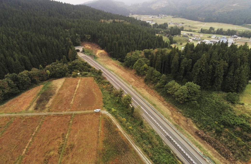 秋田道（山内PA～横手IC）4車線化工事進捗状況 | 東北エリア高速道路4