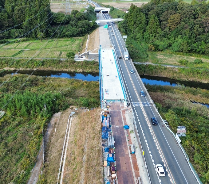 常磐道（浪江IC～南相馬IC）4車線化工事進捗状況 | 東北エリア高速道路